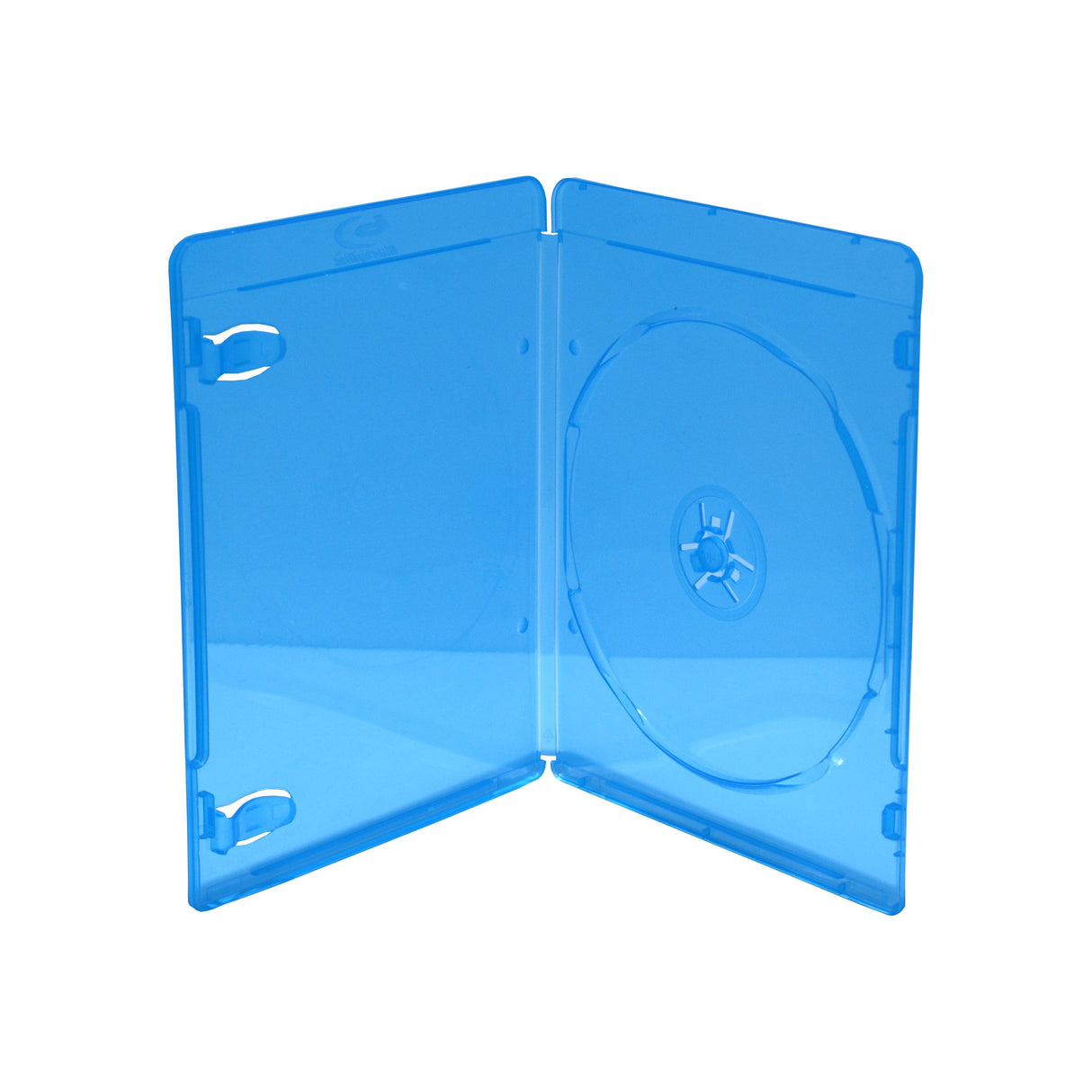 Mediarange Box39-50 Funda Para Discos Ópticos Estuche De Plástico Para Blu-Ray 1 Discos Azul, Transparente 50 Uds