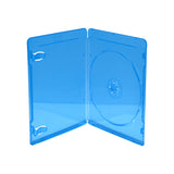 Mediarange Box39-50 Funda Para Discos Ópticos Estuche De Plástico Para Blu-Ray 1 Discos Azul, Transparente 50 Uds