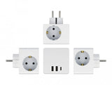 EAN 4043619114962 - DeLOCK 11496 adaptador de enchufe eléctrico Tipo F imagen 3
