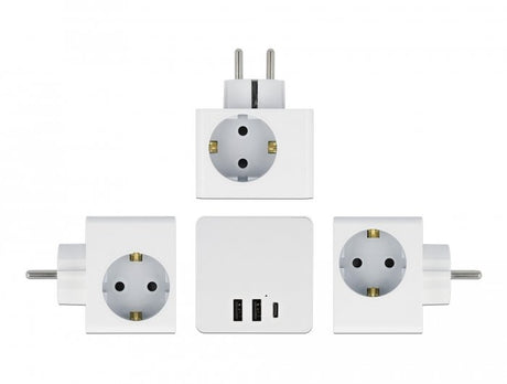 EAN 4043619114962 - DeLOCK 11496 adaptador de enchufe eléctrico Tipo F imagen 3