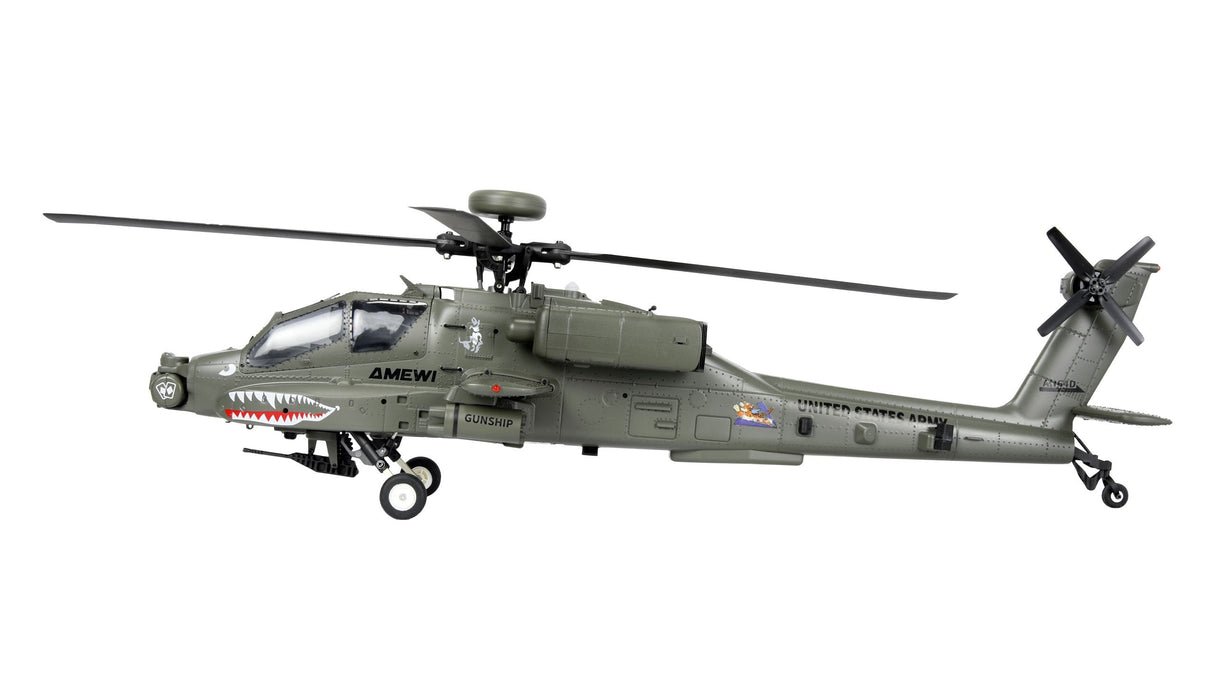 Amewi Apache Ah-64d Cp Helikopter 6g 3d Rtf Verde 16+