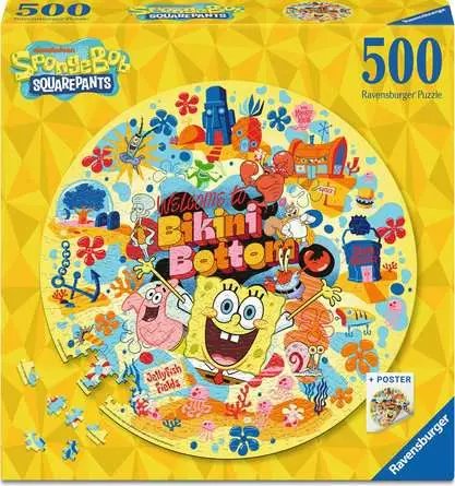 Ravensburger Rundpuzzle - Bob Esponja 500 Parts 12001657