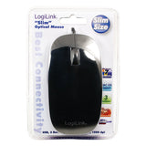 Logilink Raton Usb Optical Scroll 1000dpi Negro