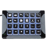EAN 0703273002404 - P&I Engineering XK-24 teclado USB Negro, Gris imagen 4