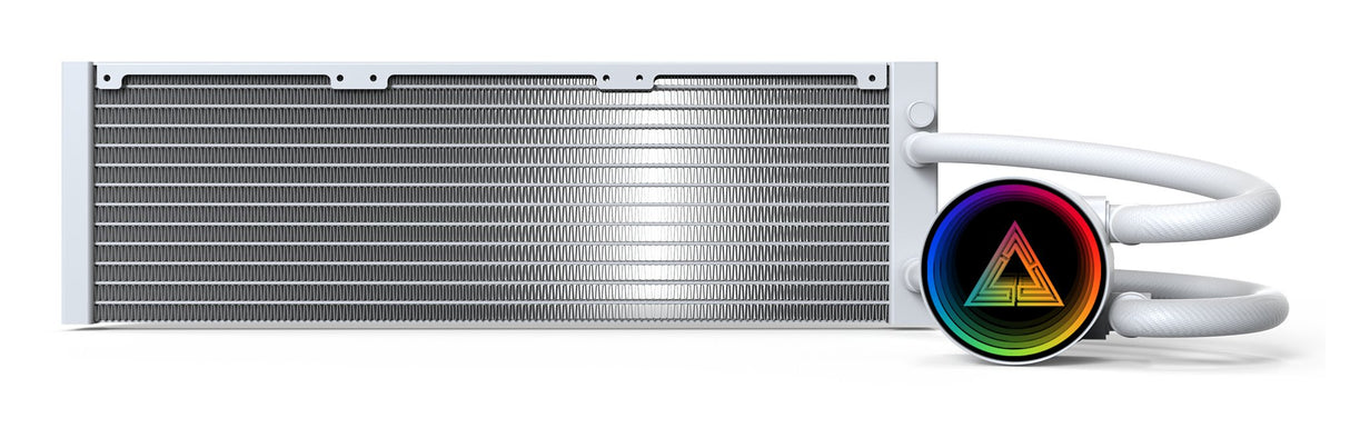 EAN 4710562749571 - Montech LightFlow ARGB 360 Procesador Sistema de refrigeración líquida todo en uno 12 cm Blanco 1 pieza(s imagen 4