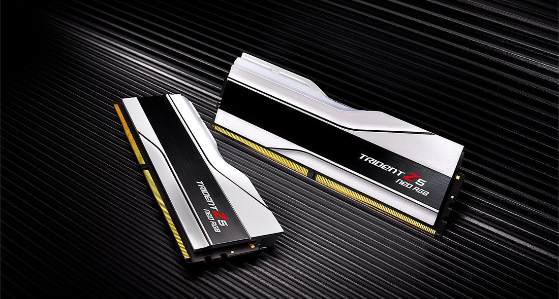 G.Skill Dimm 96 Gb Ddr5-6000 (2x 48 Gb) Dual-Kit (F5-6000j2636h48gx2-Tz5nrw, Trident Z5 Neo Rgb, Amd Expo) F5-6000j2636h48gx2-Tz5nrw
