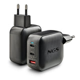 Cargador De Pared Gan Ngs Bud100wtiny 100w 2xusb Tipo-C 1xusb 100w