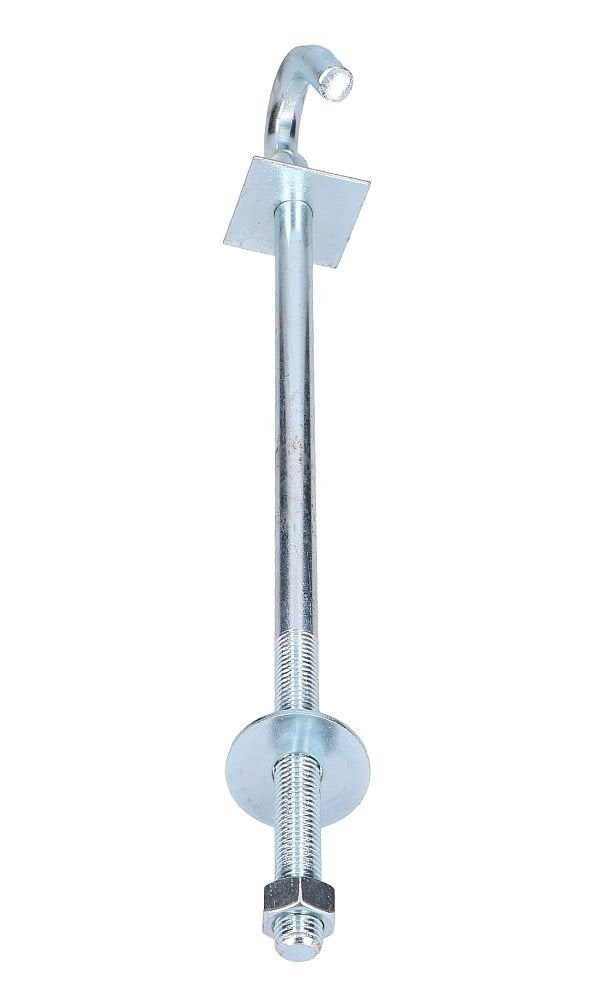 Extralink Wandhalterung Mit Haken 12/350mm Pared Gancho De Soporte Para Cableado Acero Inoxidable 1 Pieza(S)