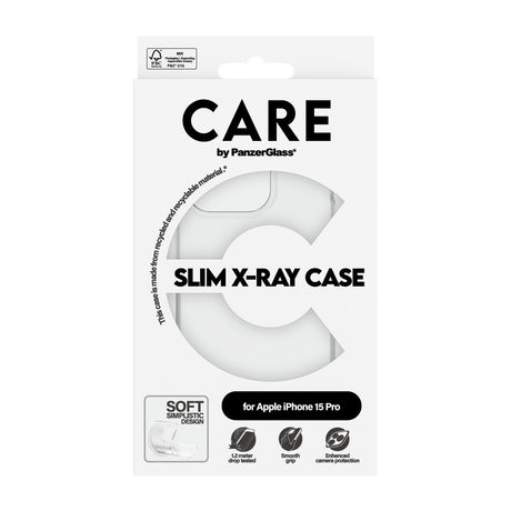 EAN 5715685005695 - PanzerGlass CARE™ by ® X-Ray Case iPhone 15 Pro funda para teléfono móvil Transparente imagen 3