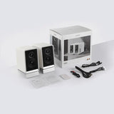 Edifier Qr65 Aktive Design-Lautsprecher, Rgb, 70watt Blanco Retail