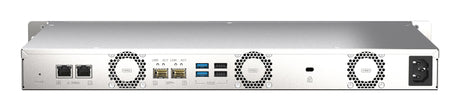 EAN 0885022021550 - QNAP TS-435XeU NAS Bastidor (1U) Marvell CN9131 4 GB DDR4 0 TB QNAP QTS Negro, Gris imagen 2