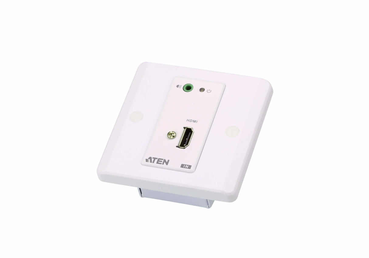 Aten Ve807 Extensor Audio/Video Transmisor Y Receptor De Señales Av Blanco