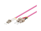 EAN 4014619540945 - Alcasa LC/SC, 10m Cable de fibra óptica e InfiniBand Violeta imagen 1