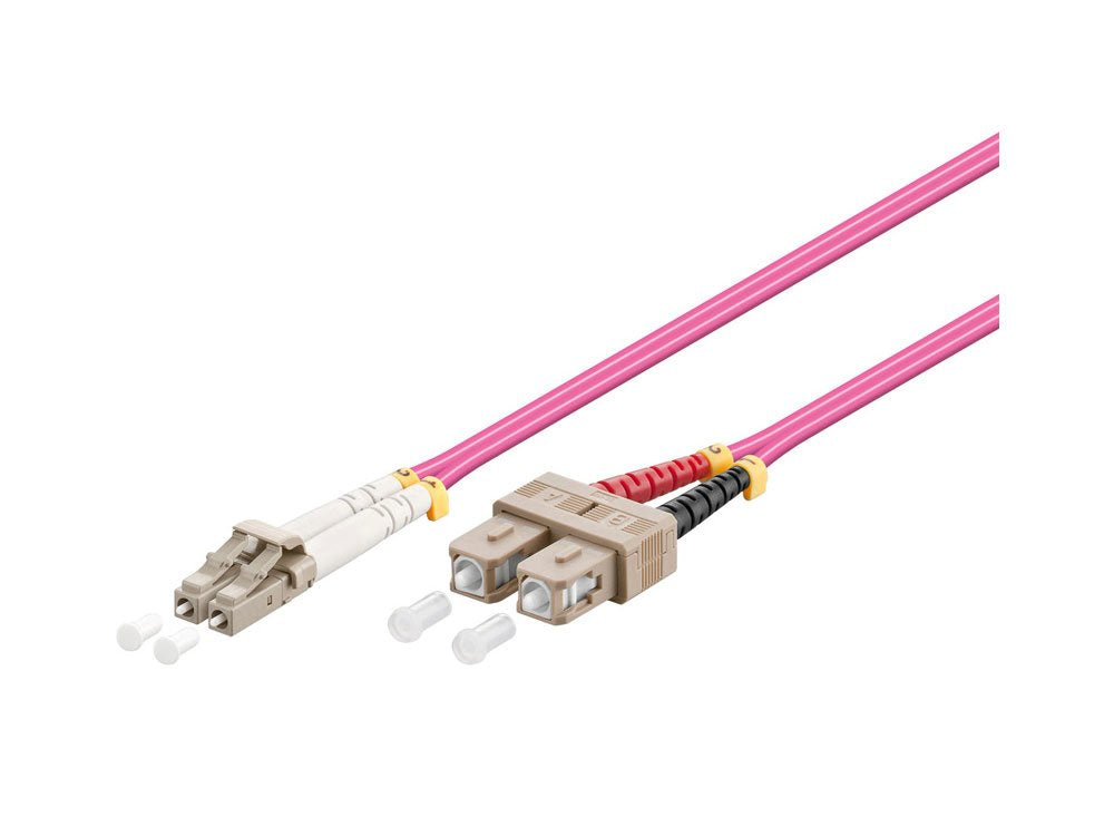 Good Connections Lwl Dpx Cable De Red Om4 Mm 50 125á Lc Sc 20m