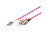 Good Connections Lwl Dpx Cable De Red Om4 Mm 50 125á Lc Sc 20m