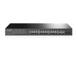 EAN 6935364092597 - TP-Link T1500-28PCT switch Gestionado L2 Fast Ethernet (10/100) Energía sobre Ethernet (PoE) 1U Negro imagen 1