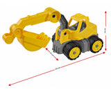 Big Power Worker Mini Bagger, Amarillo, De Plástico, 2 Año(S), Niño, 100 Mm, 240 Mm