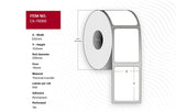 Label 102 X 152mm, Core 76mm,  Thermal Transfer, Coated,