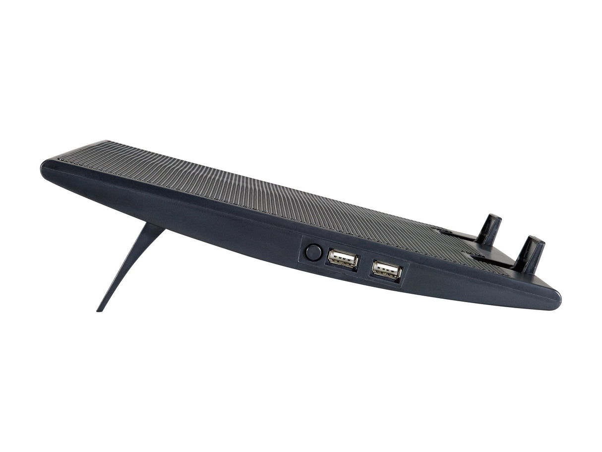 Base Refrigeracion Para Portatiles Conceptronic 2 Ventiladores 125mm Hasta 17