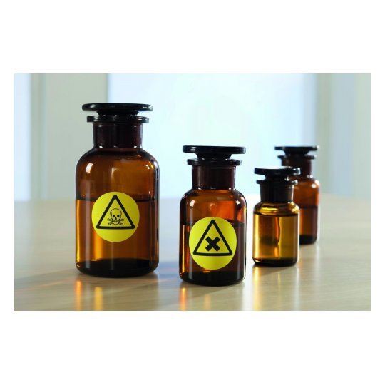 Avery L6103-20 Etiqueta Autoadhesiva Amarillo Rectángulo Permanente 960 Pieza(S)