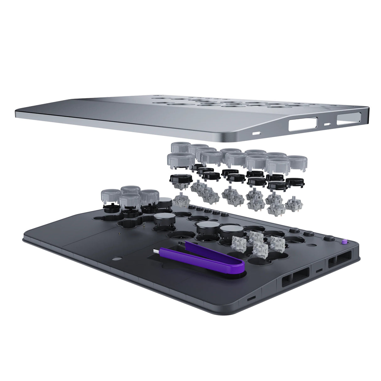 EAN 0840454400014 - PDP Victrix Pro KO Leverless Fight Stick Gris USB Panel de mandos tipo máquina recreativa PC, Xbox Series imagen 9