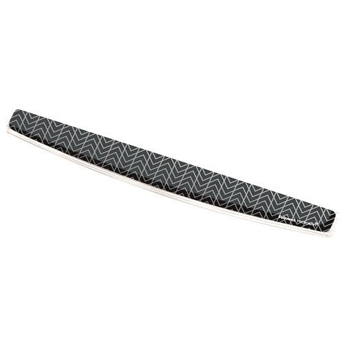 EAN 0043859740734 - Fellowes 9653601 descansa muñecas Gel Negro, Gris imagen 1