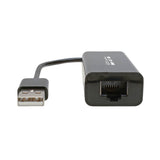 Adaptador Tripp Lite U236-000-R  Usb 2.0 Ethernet Nic - 10/100 Mbps, Rj45, Negro