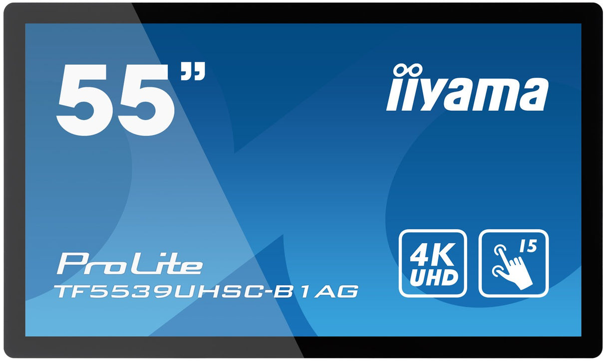 Monitor Iiyama 55 Tf5539uhsc-B1ag Touch  8ms,24/7,Dvi,Hdmi,Vga