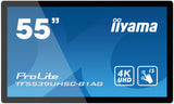 Monitor Iiyama 55 Tf5539uhsc-B1ag Touch  8ms,24/7,Dvi,Hdmi,Vga