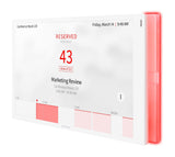 Crestron Room Scheduling Touch Screen Tss-1070-W-S-Lb Kit Administrador De Salas Inalámbrico Cableado Bluetooth 802.11a/B/G/N/Ac 2.4 Ghz 5 Ghz 10/100 Ethernet Smooth White