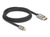 EAN 4043619810925 - DeLOCK Mini DisplayPort - DisplayPort Kabel 2 m Gris imagen 1