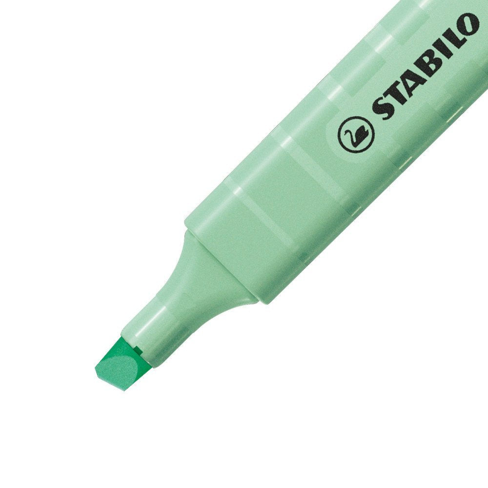 Stabilo Swing Cool Marcador Fluorescente Menta Pastel -10u-