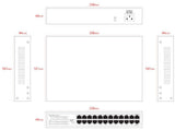 EAN 5715063808269 - Lanview LVN-1U-24PORT-1G no categorizado imagen 2