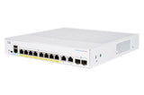 Cisco Business 350 Series Cbs350-8p-E-2g Conmutador L3 Gestionado 8 X 10/100/1000 (Poe+) + 2 X Sfp Combinado Montaje En Rack Poe+ (67 W) Refabricado