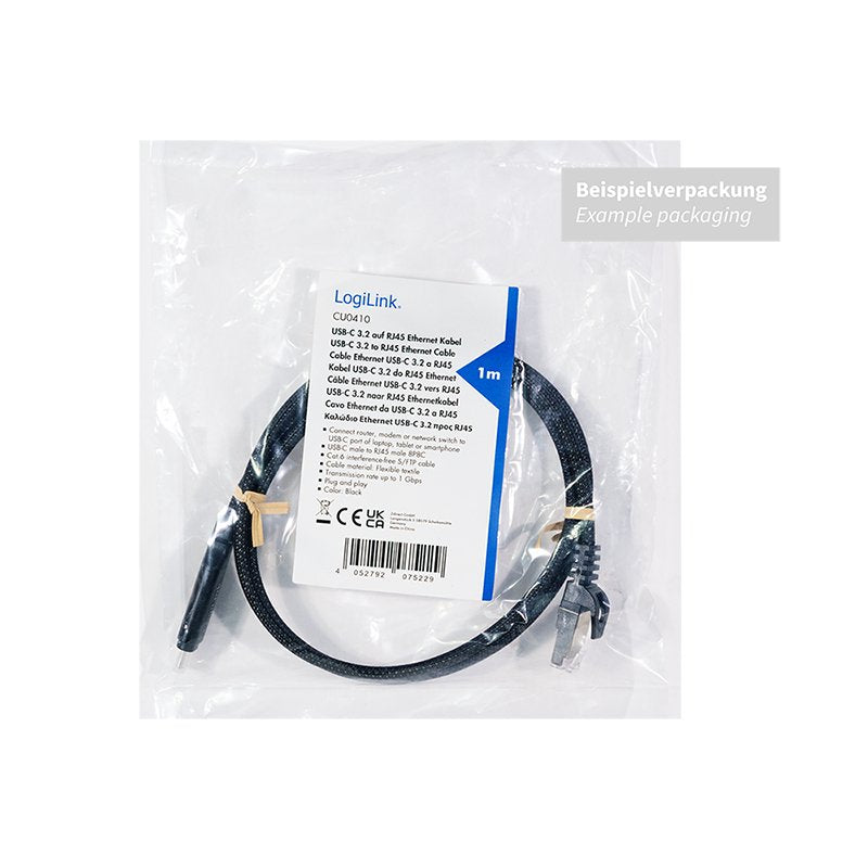 Logilink Usb 3.2 Typ C - Rj45 10.0m