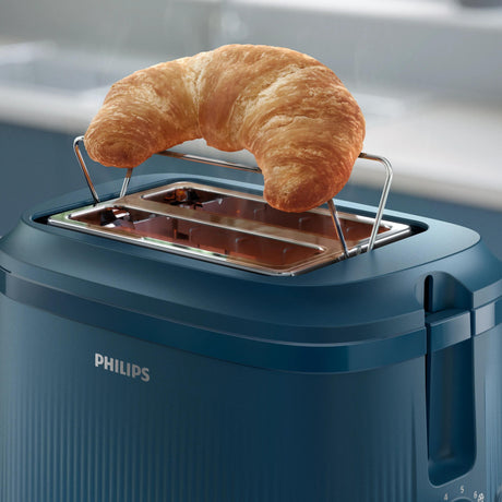 EAN 8720389037306 - Philips 3000 series HD2511/70 tostadora 8 2 rebanada(s) 830 W Azul imagen 4