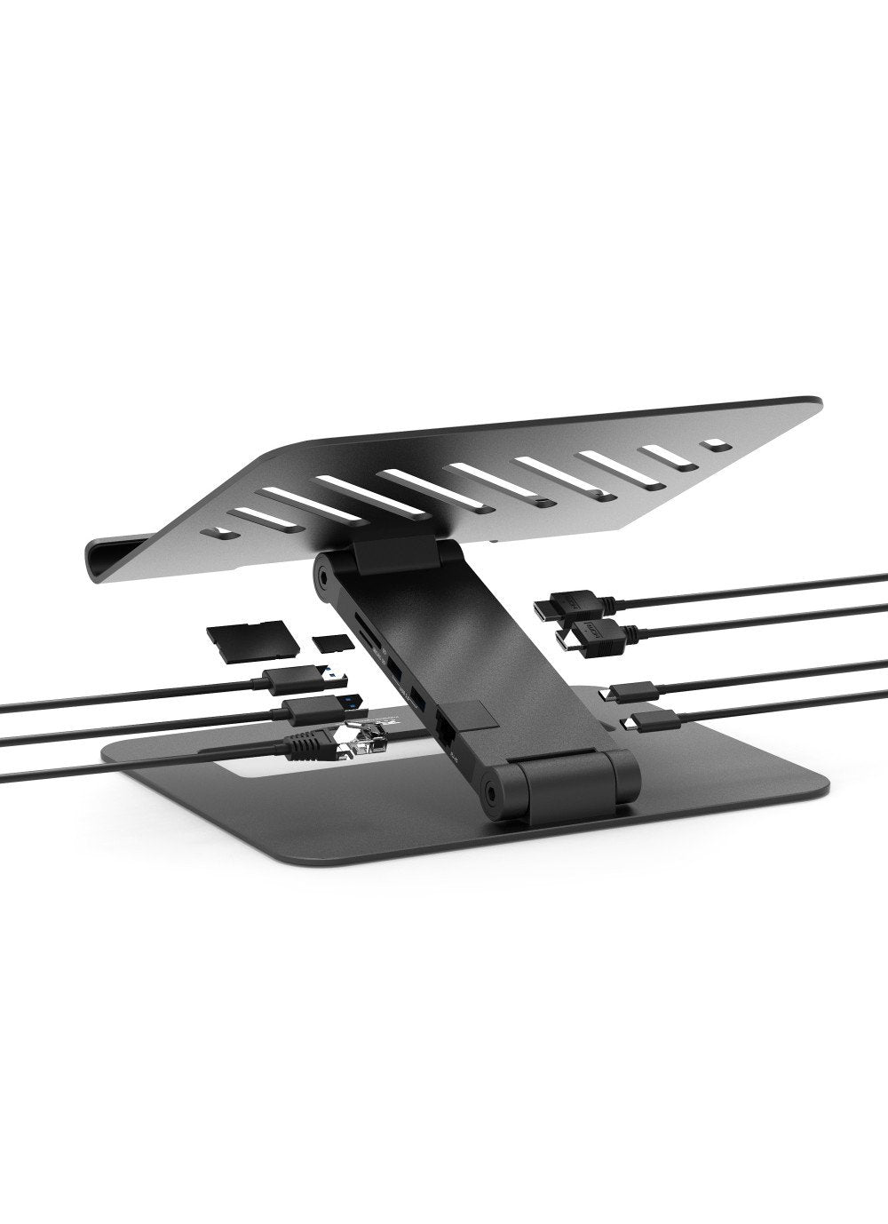 Port Designs Adjustable Stand - Docking Type C - 2 X 4k