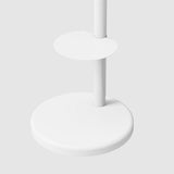 Techly Floor Stand With Trolley Shelf Lcd Led Plasma Tv 37inch-86" White