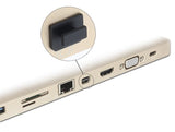 EAN 4043619640263 - DeLOCK 64026 tapa de seguridad para enchufe mini Displayport Negro 10 pieza(s) imagen 2
