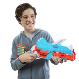 Pistola Nerf Hasbro Nerf Dinosquad Tricera Blast,  F0803eu4