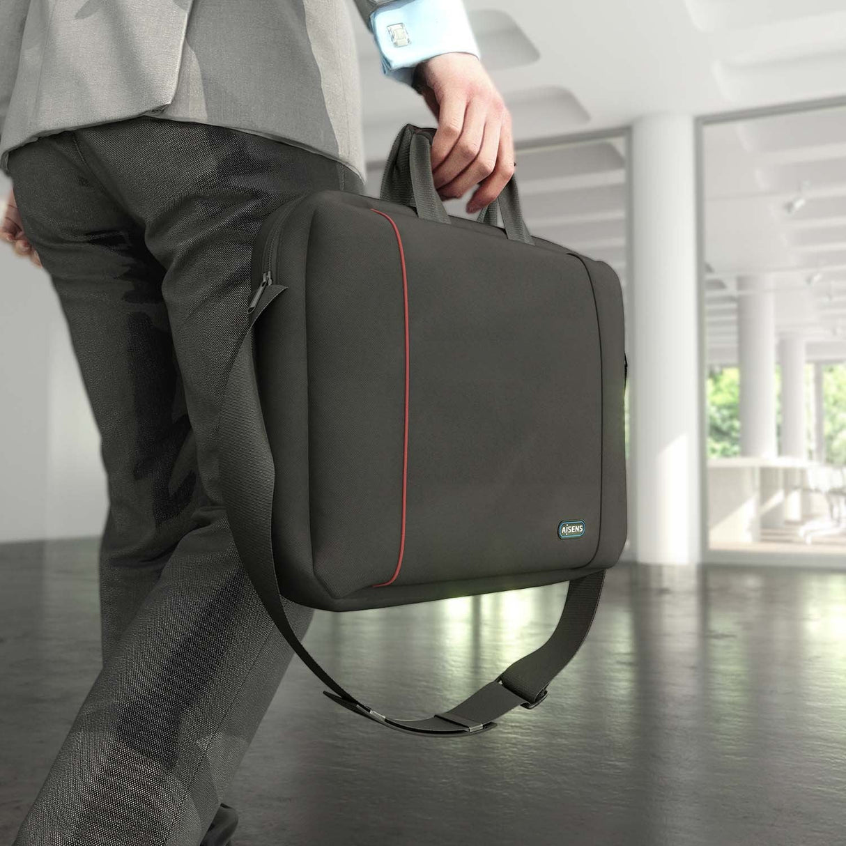 Aisens Maletin Para Portatil 15,6, Negro