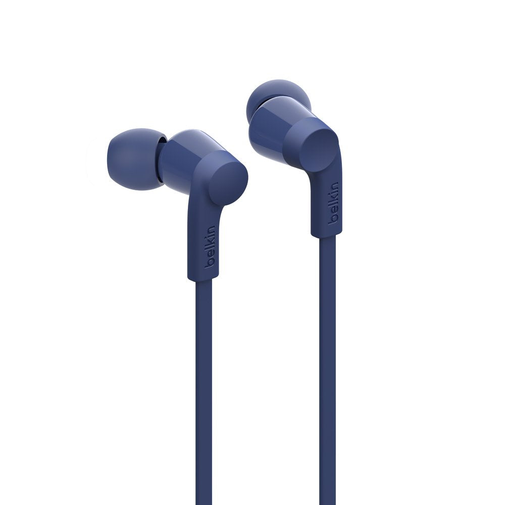 Auriculares Belkin Soundform  Alámbrico  Usb Tipo C Azul