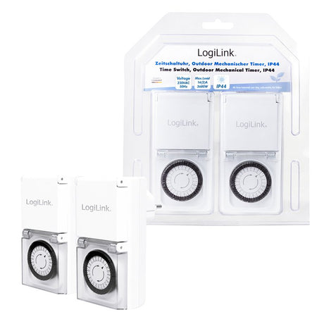 EAN 4052792035438 - LogiLink ET0006A contador eléctrico Blanco Temporizador diario imagen 10