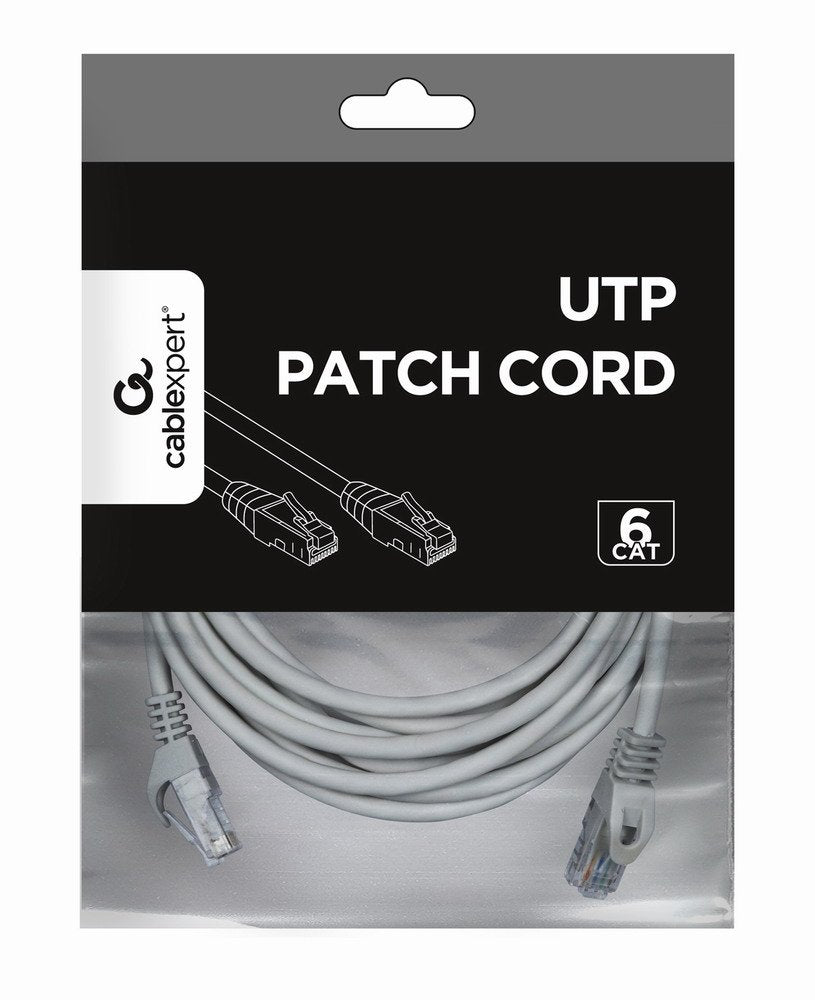 EAN 8716309088152 - Gembird PP6U-5M cable de red Gris Cat6 U/UTP (UTP) imagen 3