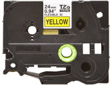 EAN 0012502626138 - Brother TZE-FX651 cinta para impresora de etiquetas Negro sobre amarillo TZ imagen 3