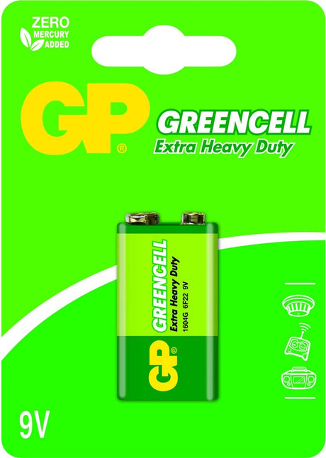 EAN 4891199002212 - GP Batteries Greencell 9V Batería de un solo uso Cloruro de zinc imagen 1