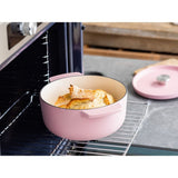 Kitchenaid Bräter Mit Deckel Gusseisen 22cm, Rosa