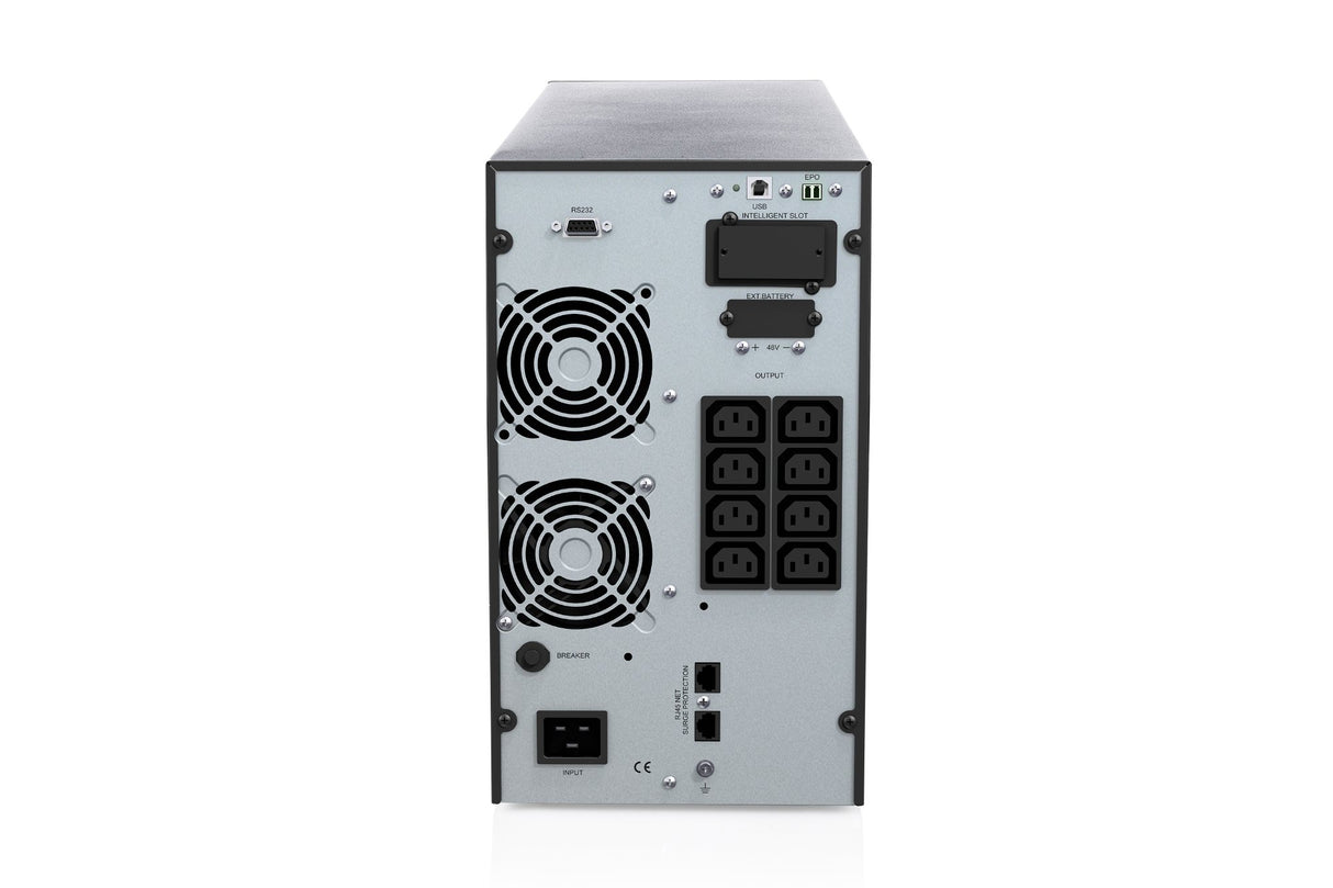 EAN 4016032507932 - Digitus DN-170131 sistema de alimentación ininterrumpida (UPS) Doble conversión (en línea) 2 kVA 8 salida imagen 3