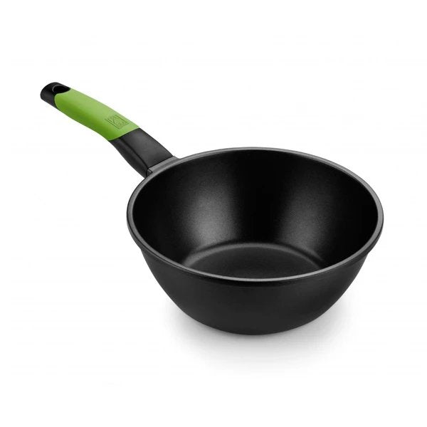 Bra Wok Prior A121472,24cm,3l,Espesor 5.5mm,Aluminio Fundido,Teflon Antiadherente