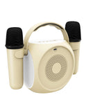 Altavoz + 2mic Inalambricos Rgb